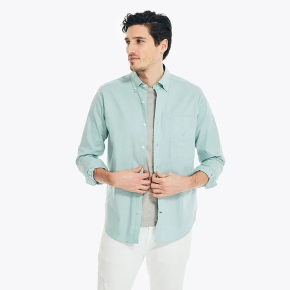 Nautica Mens Oxford shirt - Picture 1 of 7
